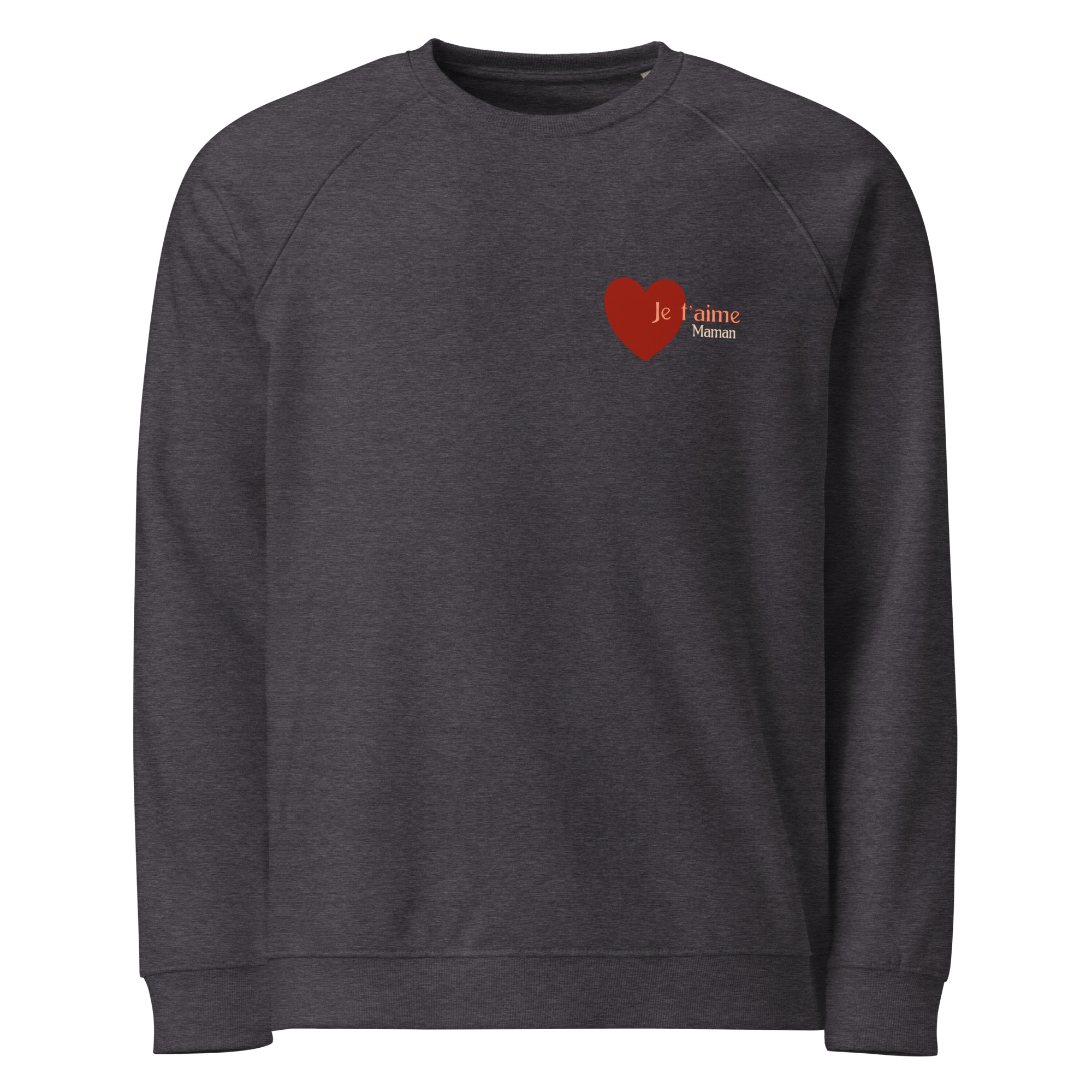Sweatshirt imprimé "Je t'aime Maman" – Image 3
