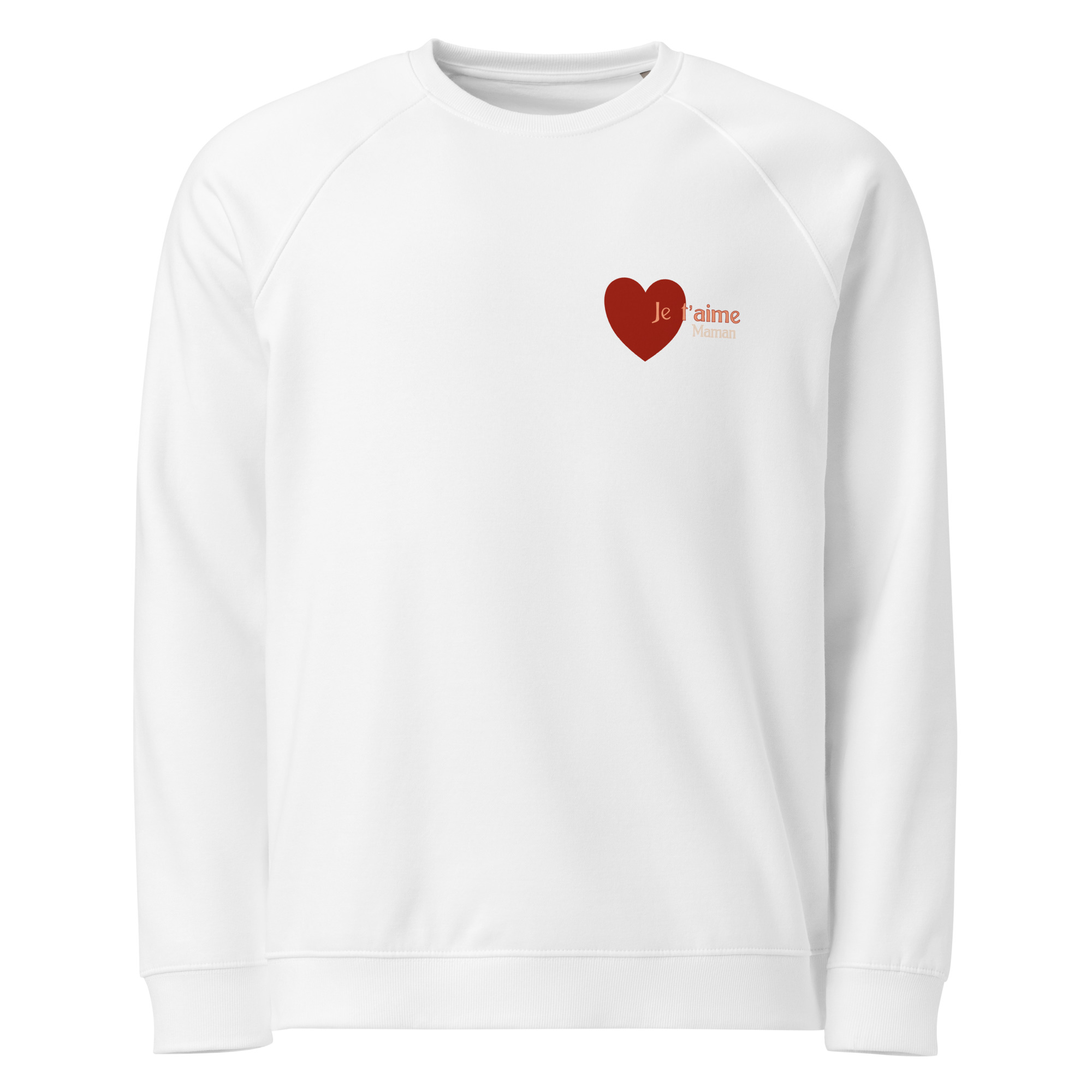 Sweatshirt imprimé "Je t'aime Maman" – Image 5