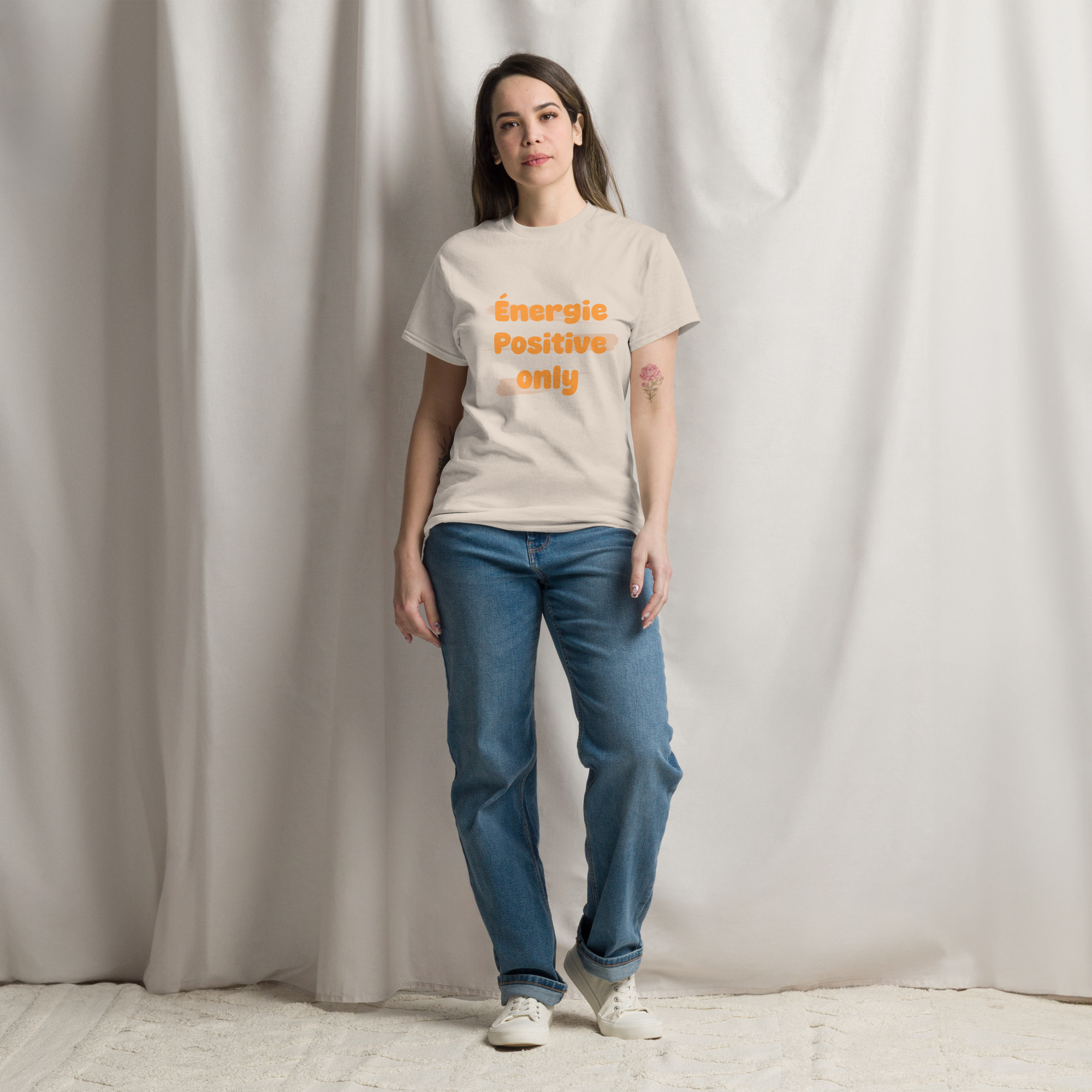 T-shirt classique unisexe - Energie positive – Image 6