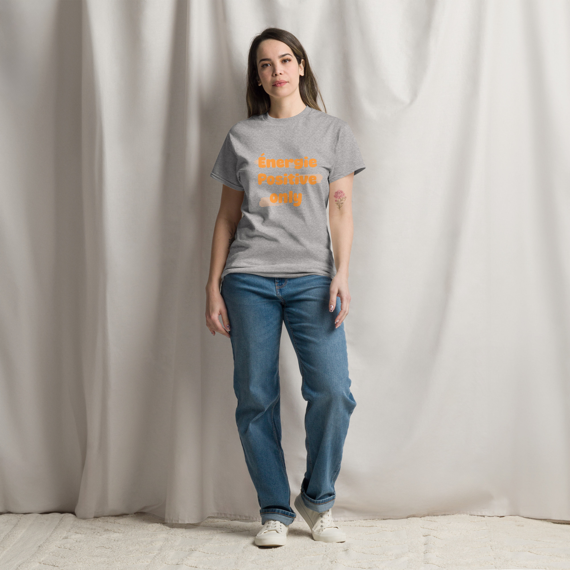 T-shirt classique unisexe - Energie positive – Image 4